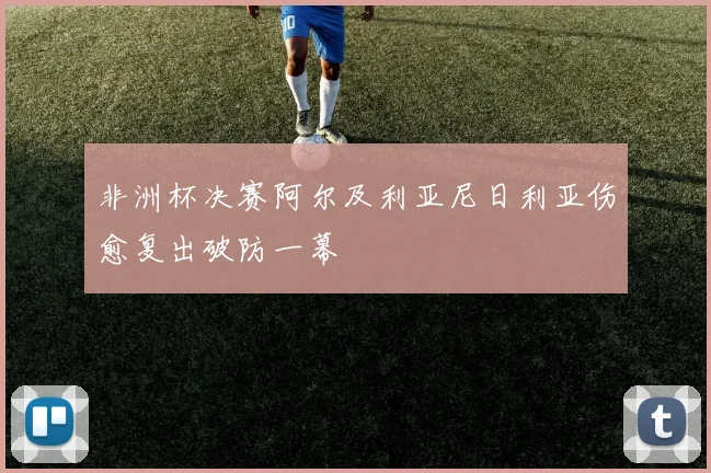 非洲杯决赛阿尔及利亚尼日利亚伤愈复出破防一幕